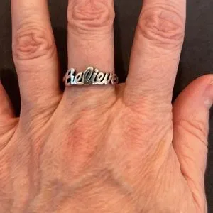 James avery believe ring deals